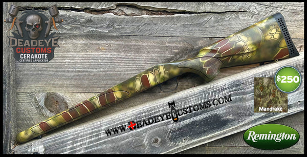 Remington Stock Kryptek Mandrake Cerakote