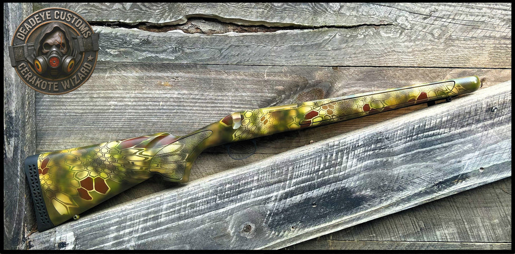 Remington Stock Kryptek Mandrake Cerakote