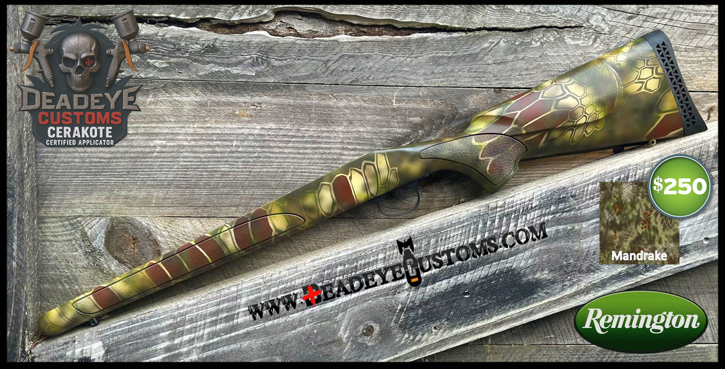 Remington Stock Kryptek Mandrake Cerakote